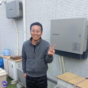 須惠町にて蓄電システムを設置しました！